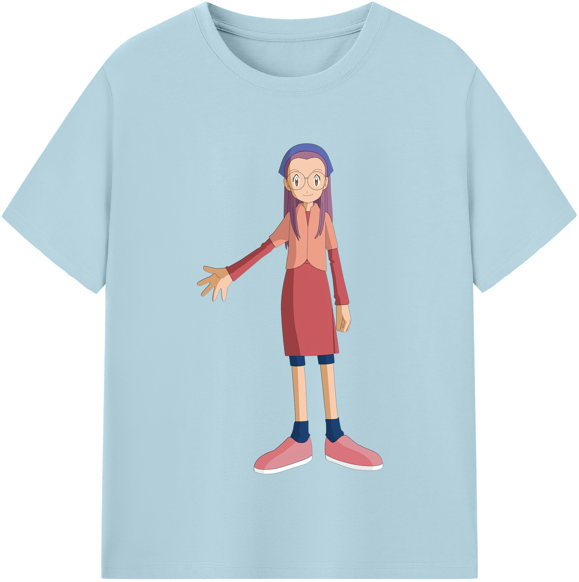 （画像用） Digimon デジタルモンスター/デジモン 綿100％半袖Tシャツ（フロントプリント）